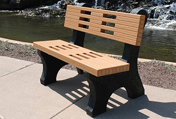 Recycled Plastics - What Are Park Benches Made Of